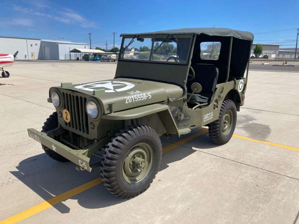 1947 Willys CJ2A GPW MB Military Tribute Jeep