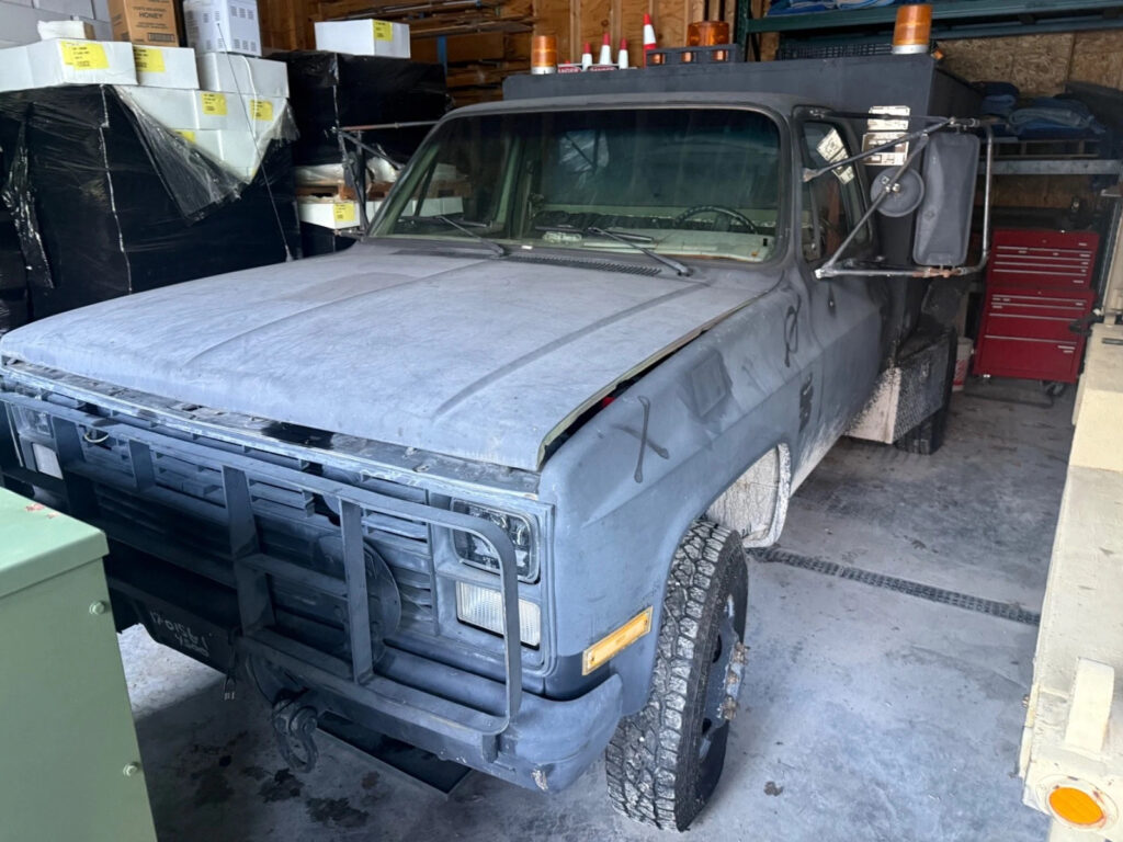 1986 Chevrolet M1031 4×4 cucv 5/4 ton Military Truck Square Body Chevy Diesel