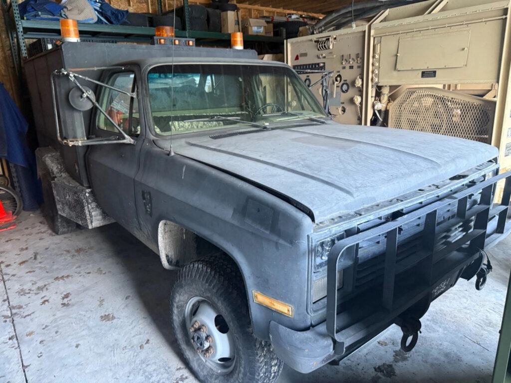 1986 Chevrolet M1031 4×4 cucv 5/4 ton Military Truck Square Body Chevy Diesel