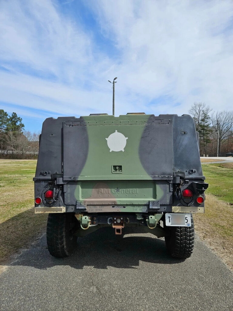 1987 American General Humvee Hmmwv M998 4 X-Doors with Helmet Top – Titled