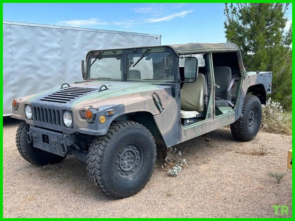 2008 Am General Hmmwv M1123 | 4-Door Crew Cab Only 411 Original Miles Origin