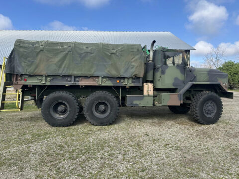 Am General 5 Ton Military Troop Transport Cargo Truck for sale