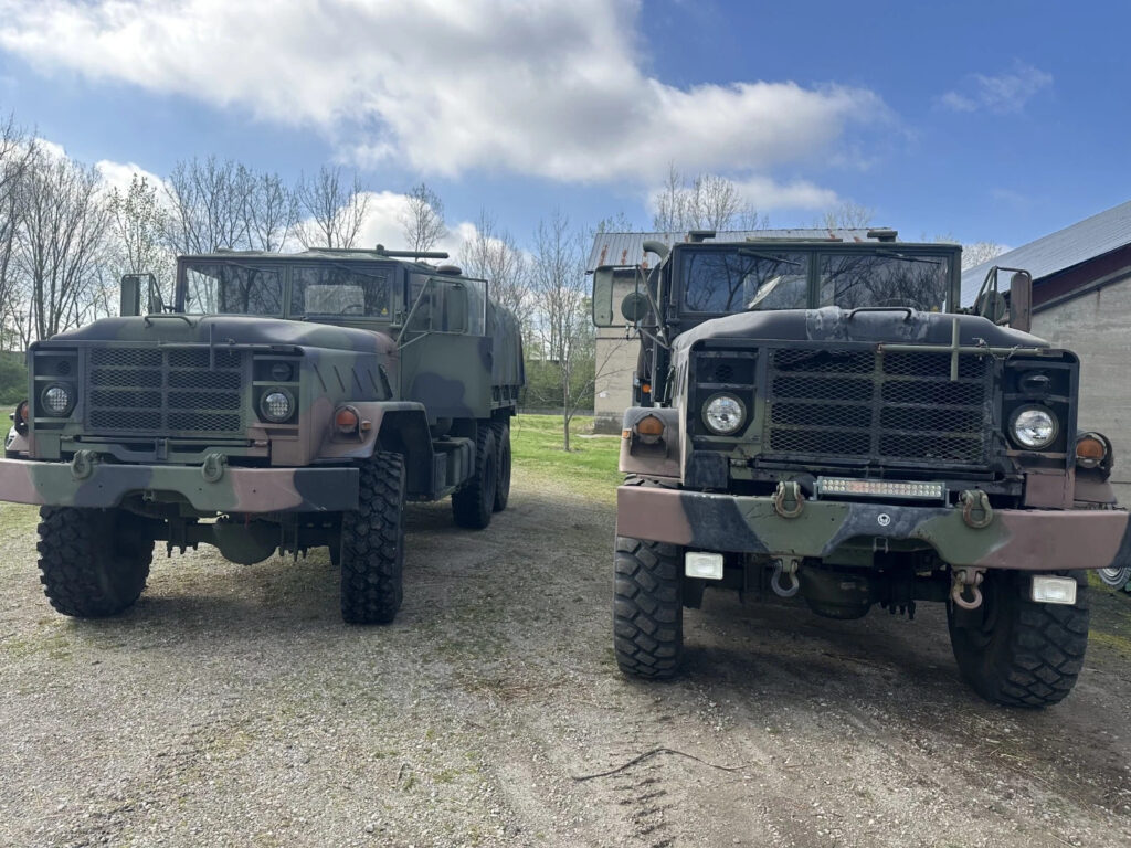 Am General 5 Ton Military Troop Transport Cargo Truck