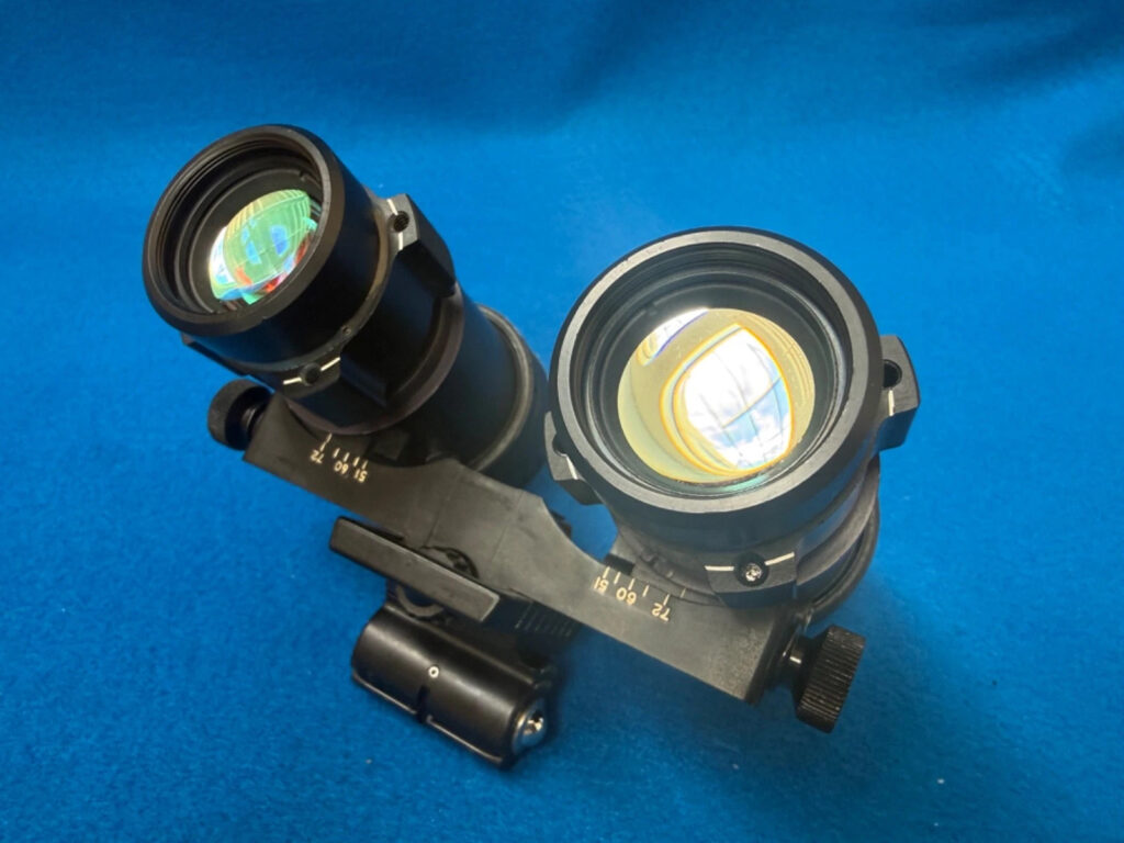 Anvis 9 An/avs-9 Night Vision Goggles NVG White W/P Nnvt5 1650 FOM Tubes 4
