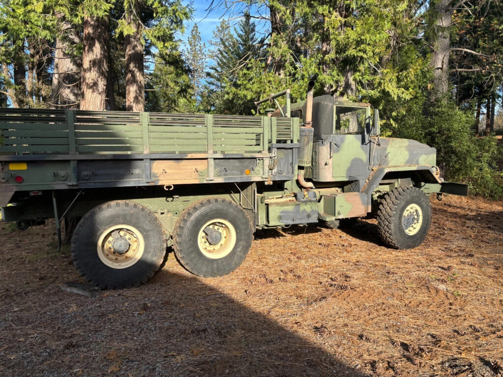 M925a 1988 5 ton Truck Cargo with 2 Lb line pull Winch