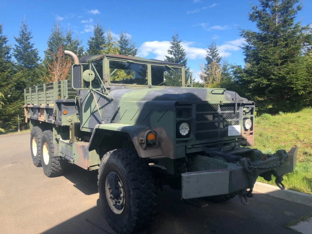 M925a 1988 5 ton Truck Cargo with 2 Lb line pull Winch