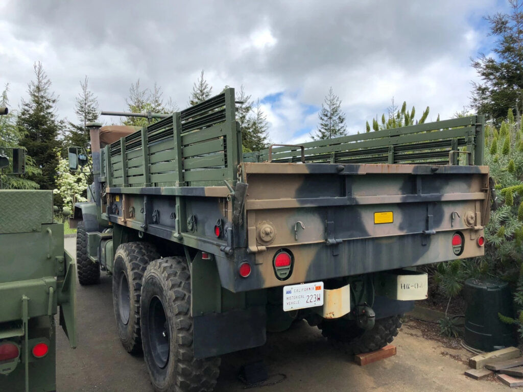 M925a 1988 5 ton Truck Cargo with 2 Lb line pull Winch
