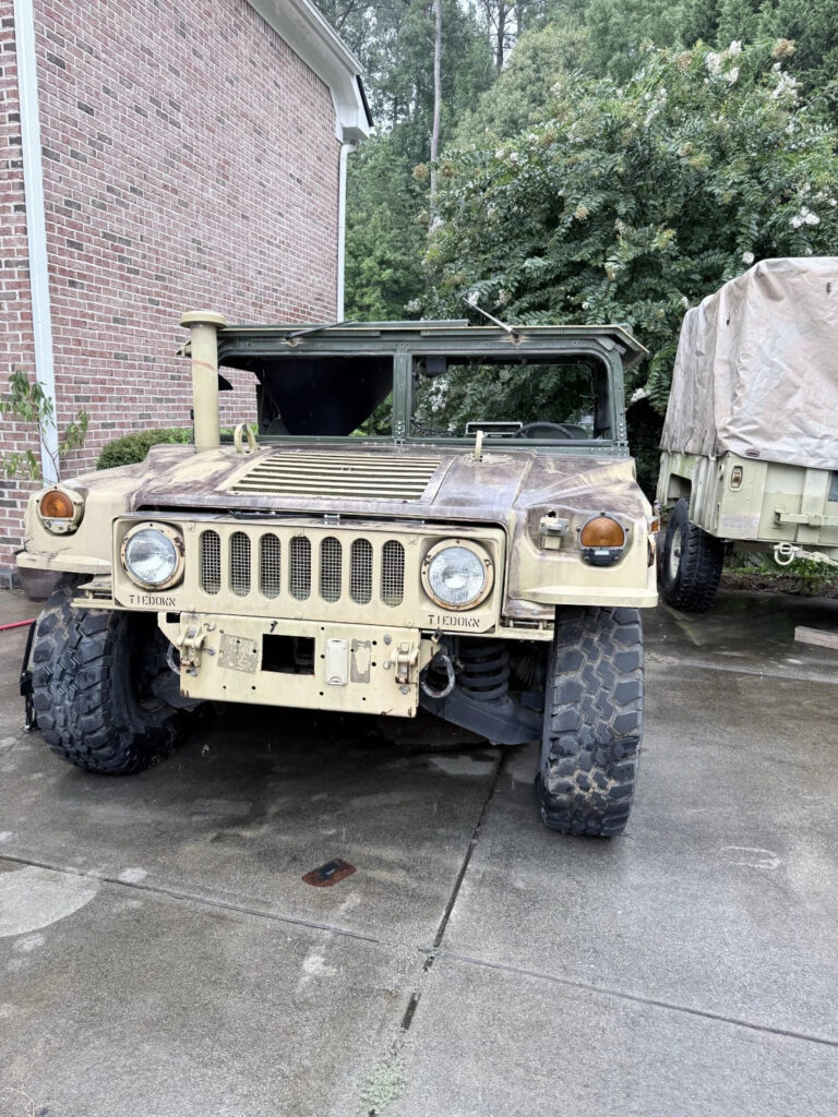 *running* M1152 Rev B Hmmwv, Humvee 6.5L Turbo w/ OD (4 Speed) Military Vehicle