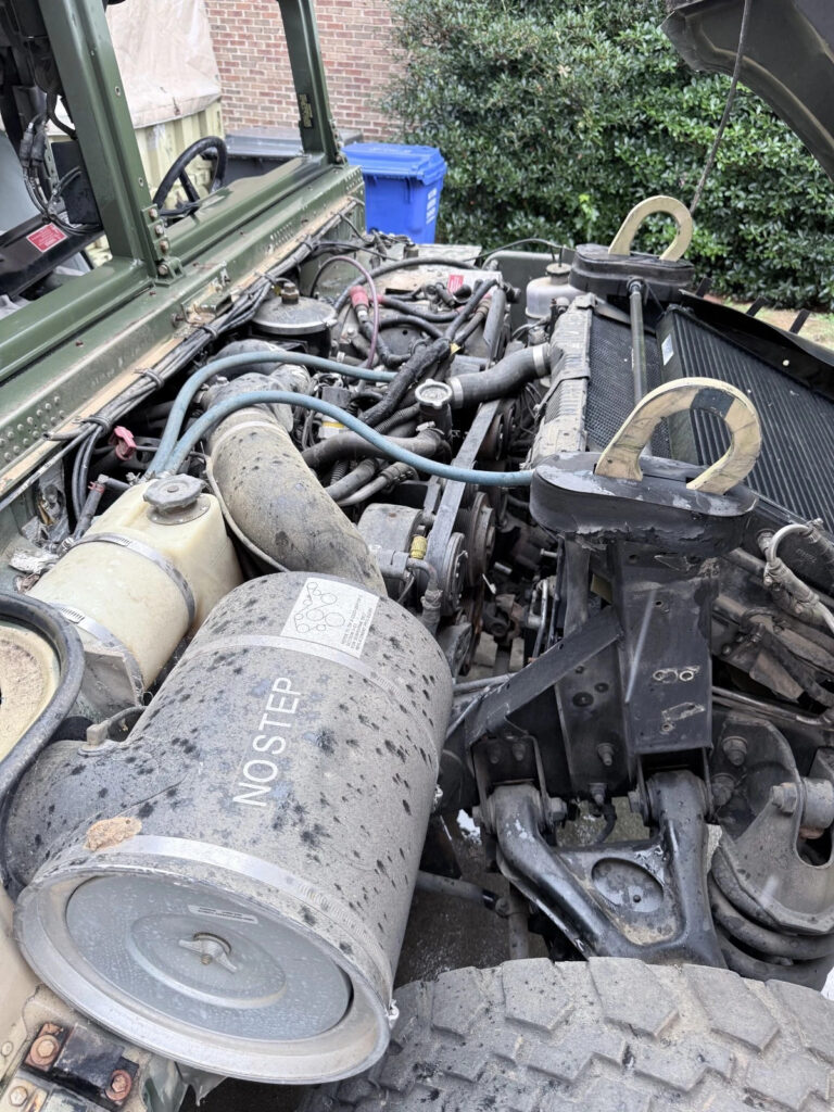 *running* M1152 Rev B Hmmwv, Humvee 6.5L Turbo w/ OD (4 Speed) Military Vehicle