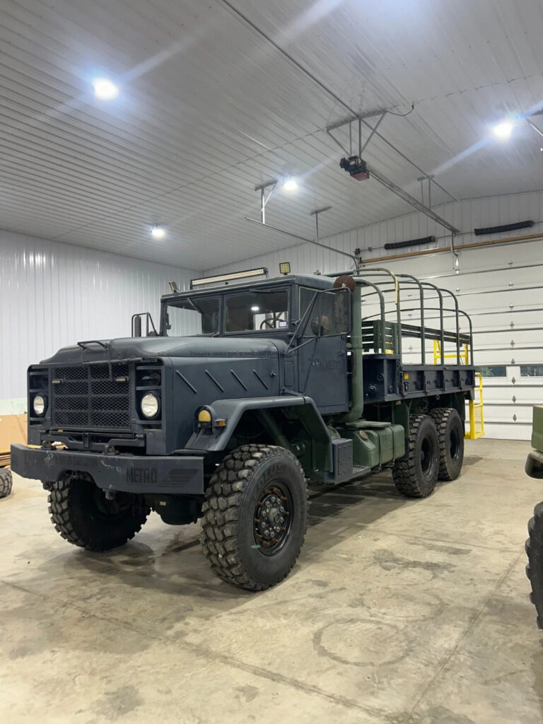 1991 BMY M923a2 High Water Rescue 6×6 Truck 8.3 Cummins Turbo Diesel