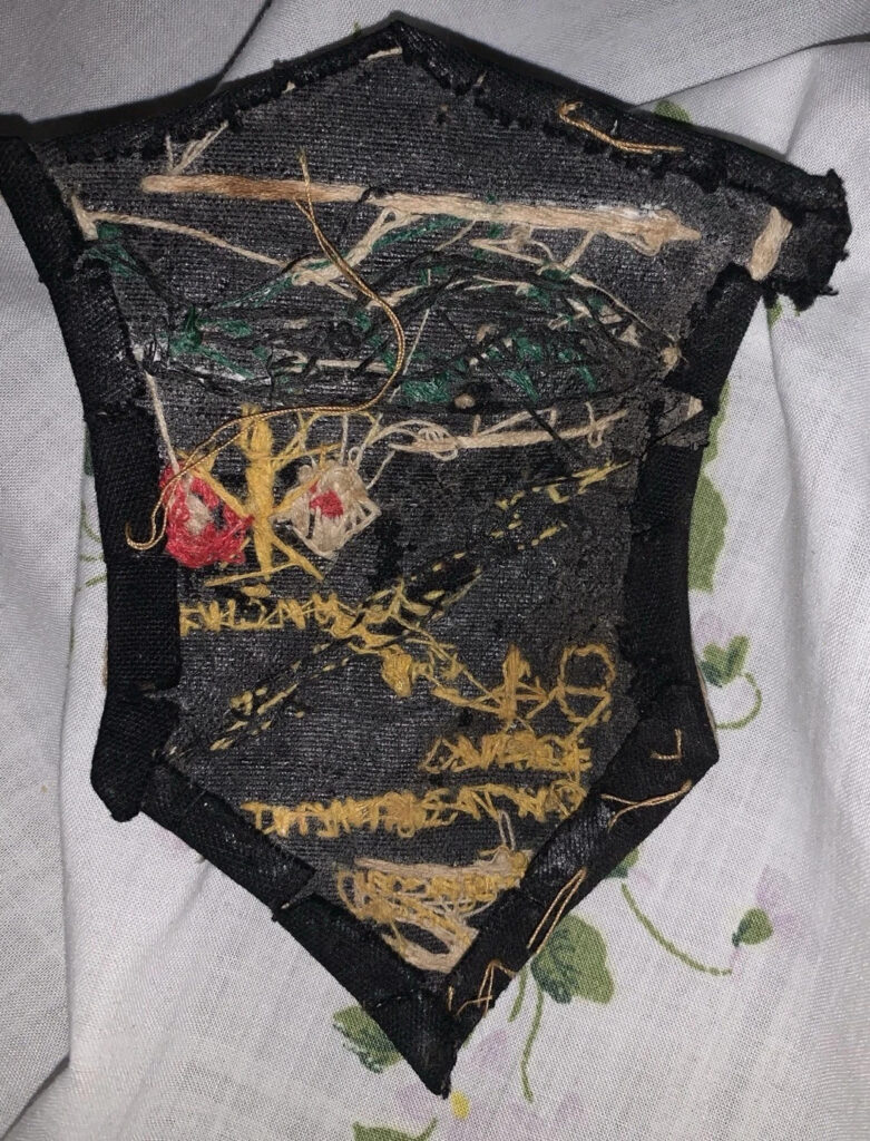 Authentic Vietnam War Theater-Made 94th Avionics Signal Detachment Pocket Patch