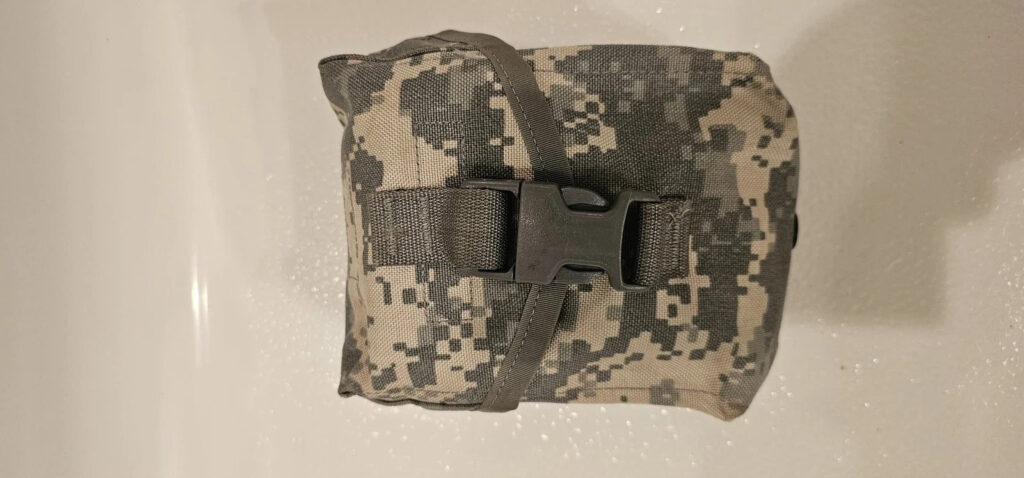US Army IFAK Improved First Aid Kit ACU Complete NPA Bandage Gauze Pouch