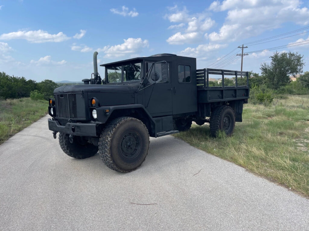 1993 Am General M35a3 Custom Bobbed Deuce Crewcab Caterpillar Turbo Diesel