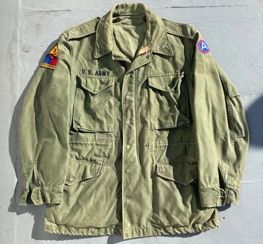 Excellent US Army 3rd Armored Division M1951 Field Jacket – Size Medium Regular