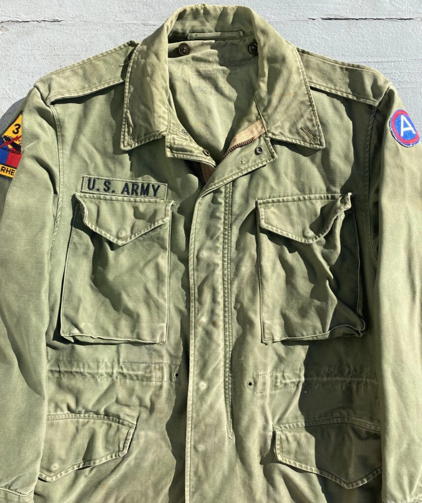 Excellent US Army 3rd Armored Division M1951 Field Jacket – Size Medium Regular