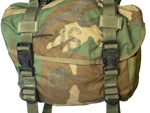 USGI Field Training Pack – M81 / Woodland BDU Butt for LBE LBV Belt Kit for sale