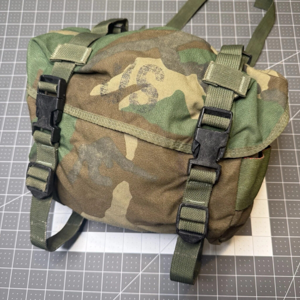 USGI Field Training Pack – M81 / Woodland BDU Butt for LBE LBV Belt Kit