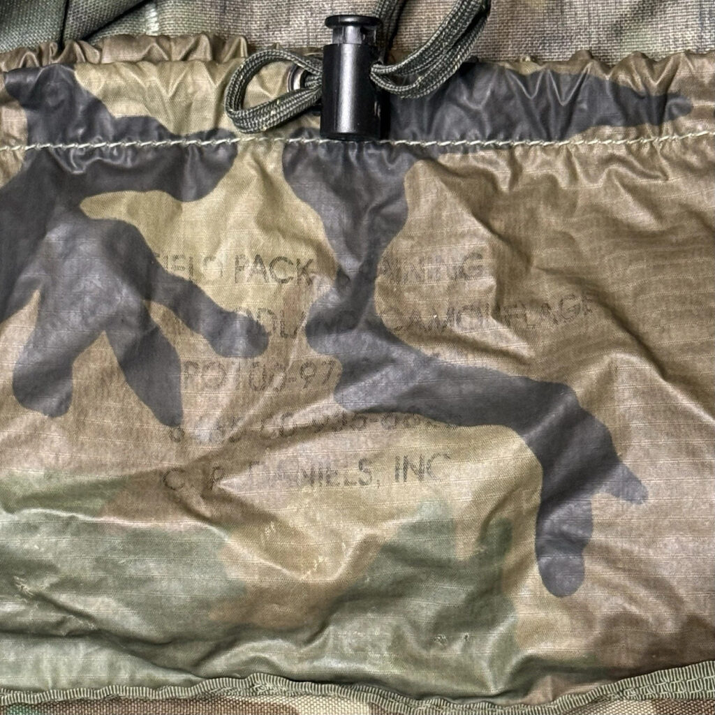USGI Field Training Pack – M81 / Woodland BDU Butt for LBE LBV Belt Kit