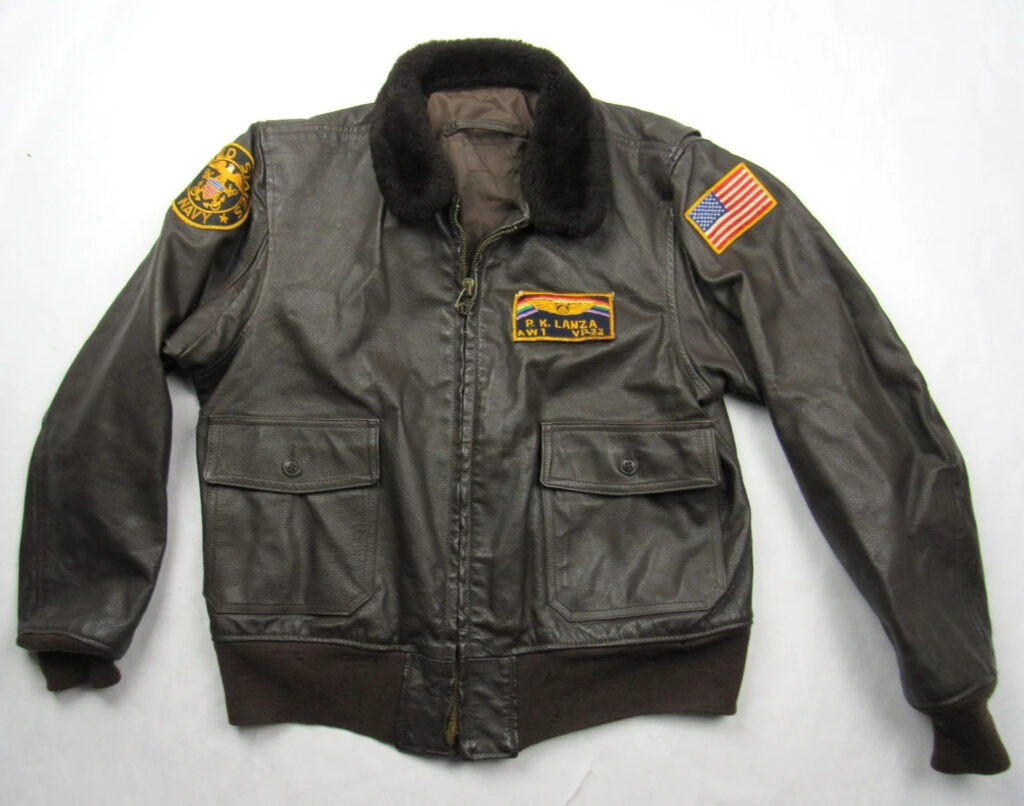Vtg USN G-1 Flight Jacket / Shirt Bag Named Patched Lot Grouping Vp-22 Vietnam